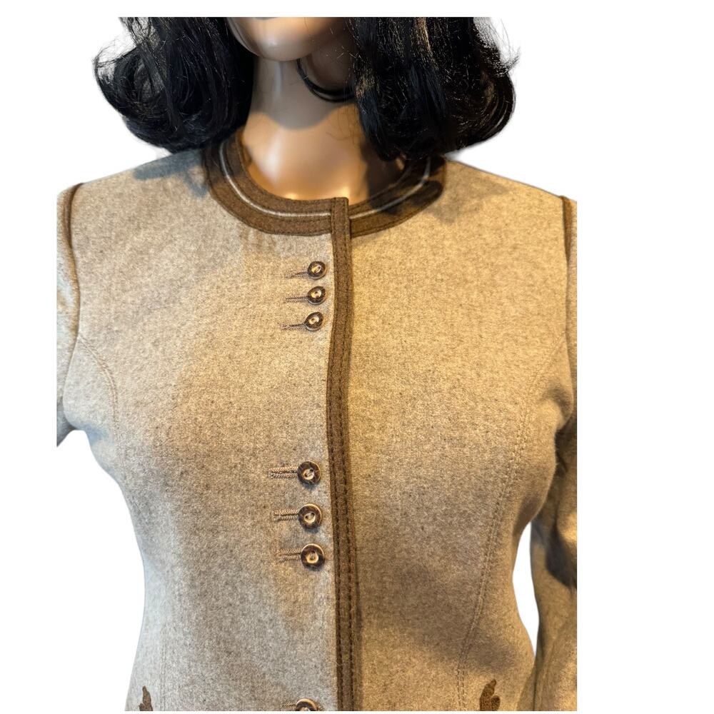 Vintage Echter Österreichischer Loden Austrian skirt suit size small - Picture 16 of 16